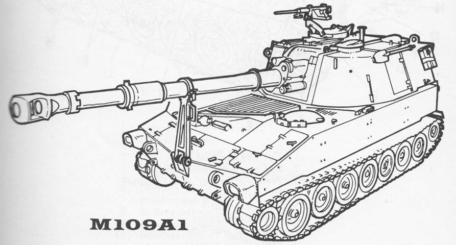 155mm SPH M109