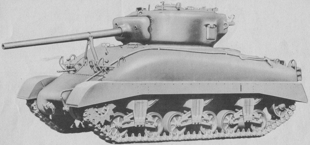 The Sherman M4A1 76W: This first 76 Sherman into Combat in US Hands
